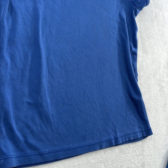 Hanna Andersson 6-7, 120 100% Cotton/Pima Cotton Blue Short Sleeve Shirts Set‎ - Picture 7 of 12